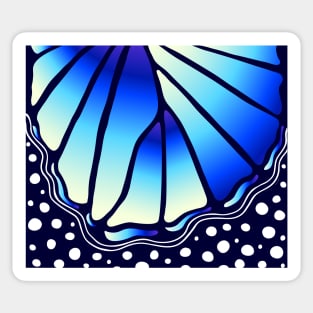 Beautiful Butterfly - Blue Sticker